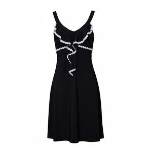 True Y2k Twin Babydoll Daisy Women's size Medium Ruffle Romantic Whimsy Dress